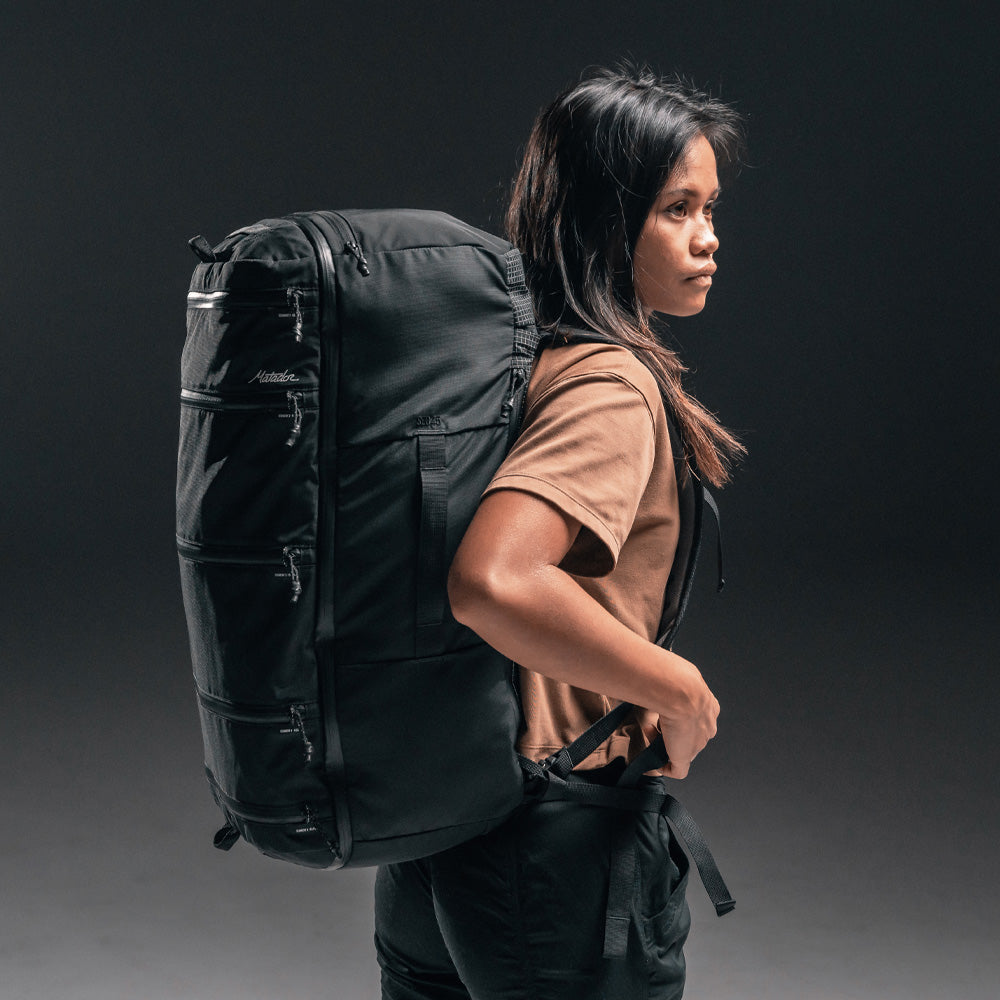 防犯・セキュリティ用品 Matador SEG45 Bakcpack - Black SEG45 Travel Pack – Matador