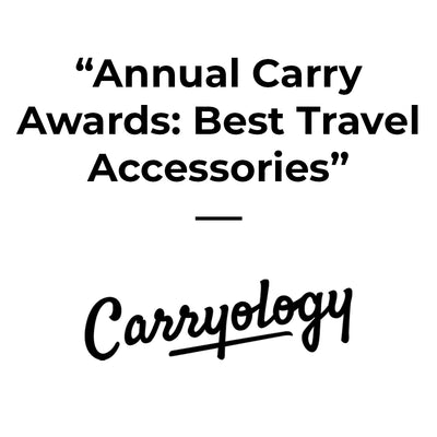 "Annual Carry Awads: Best Traxel Accessories" -Carreology