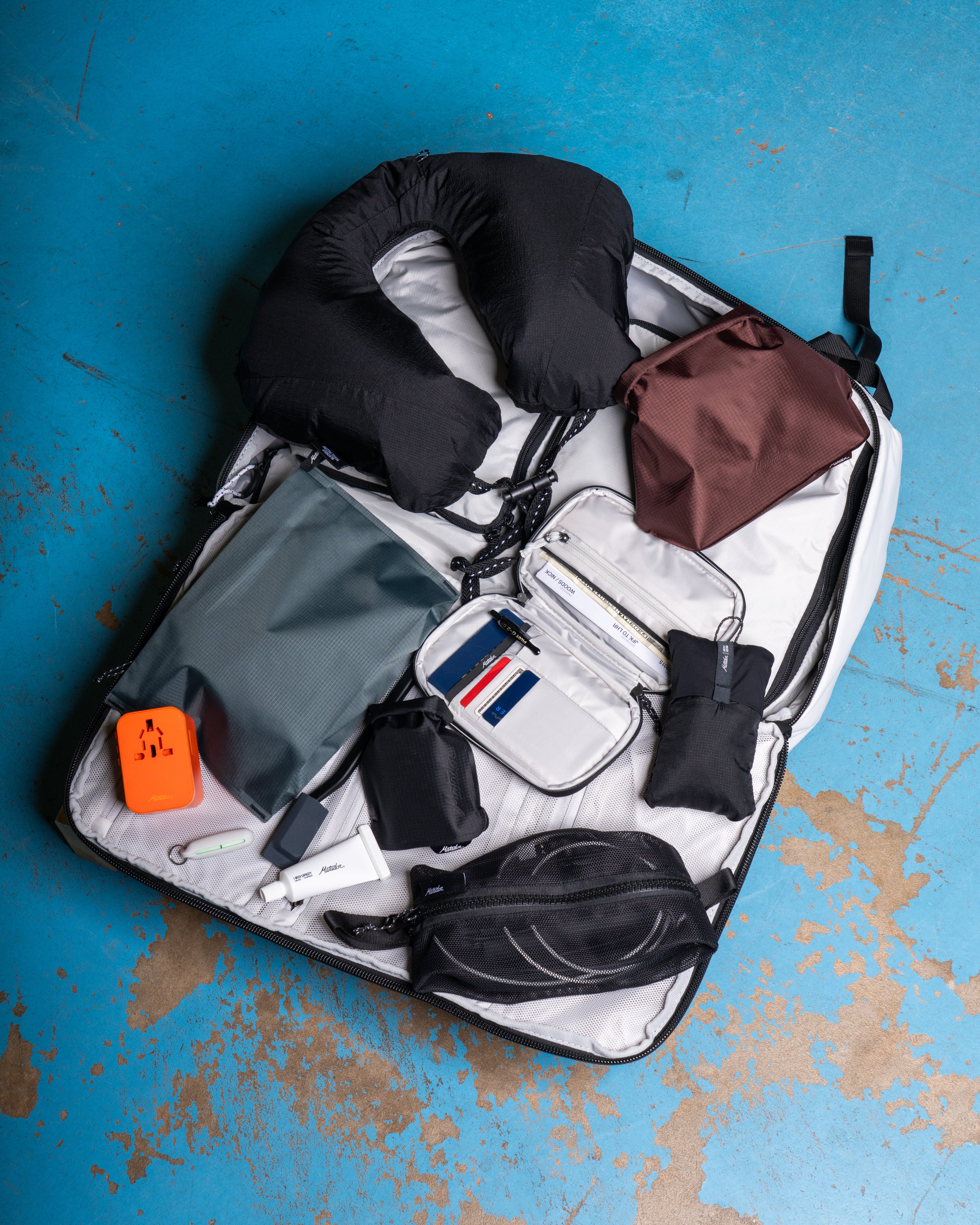 backpack international travel Pro 40L Airline carry Blend In Abroad: International Travel