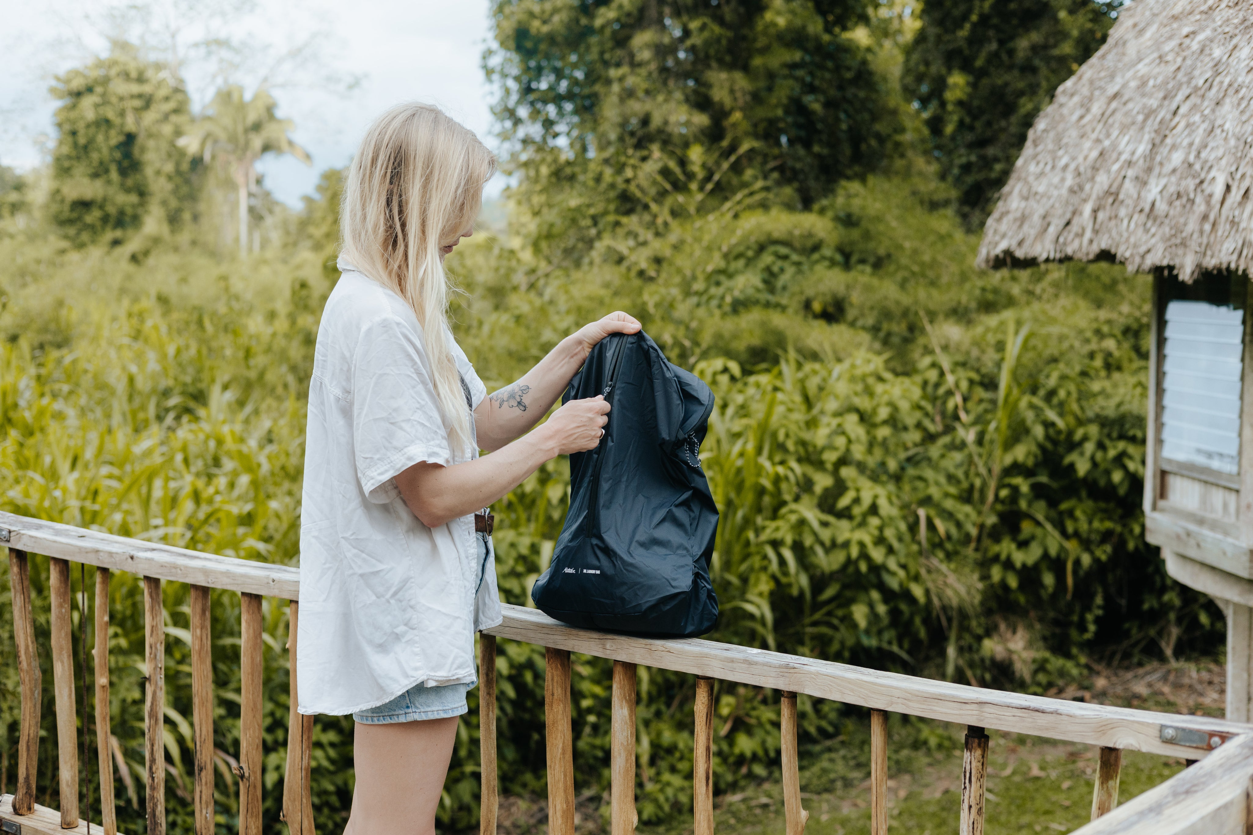 3. Packable Laundry Bag