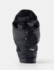 Black insulated camera base layer on a white background