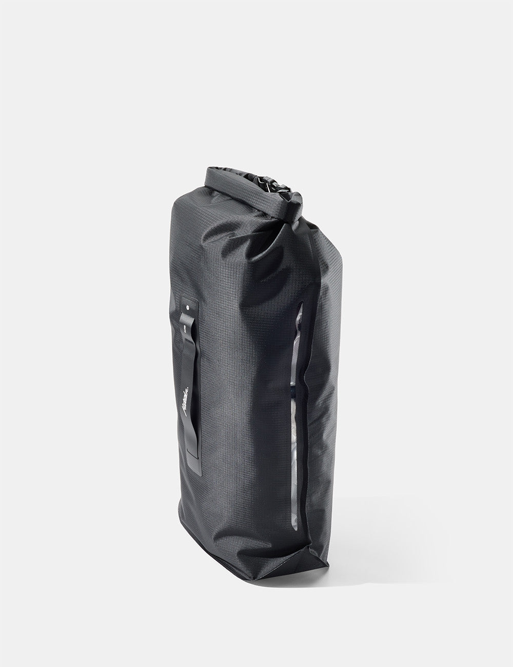 black dry bag on a white background