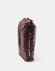 garnet dry bag on a white background