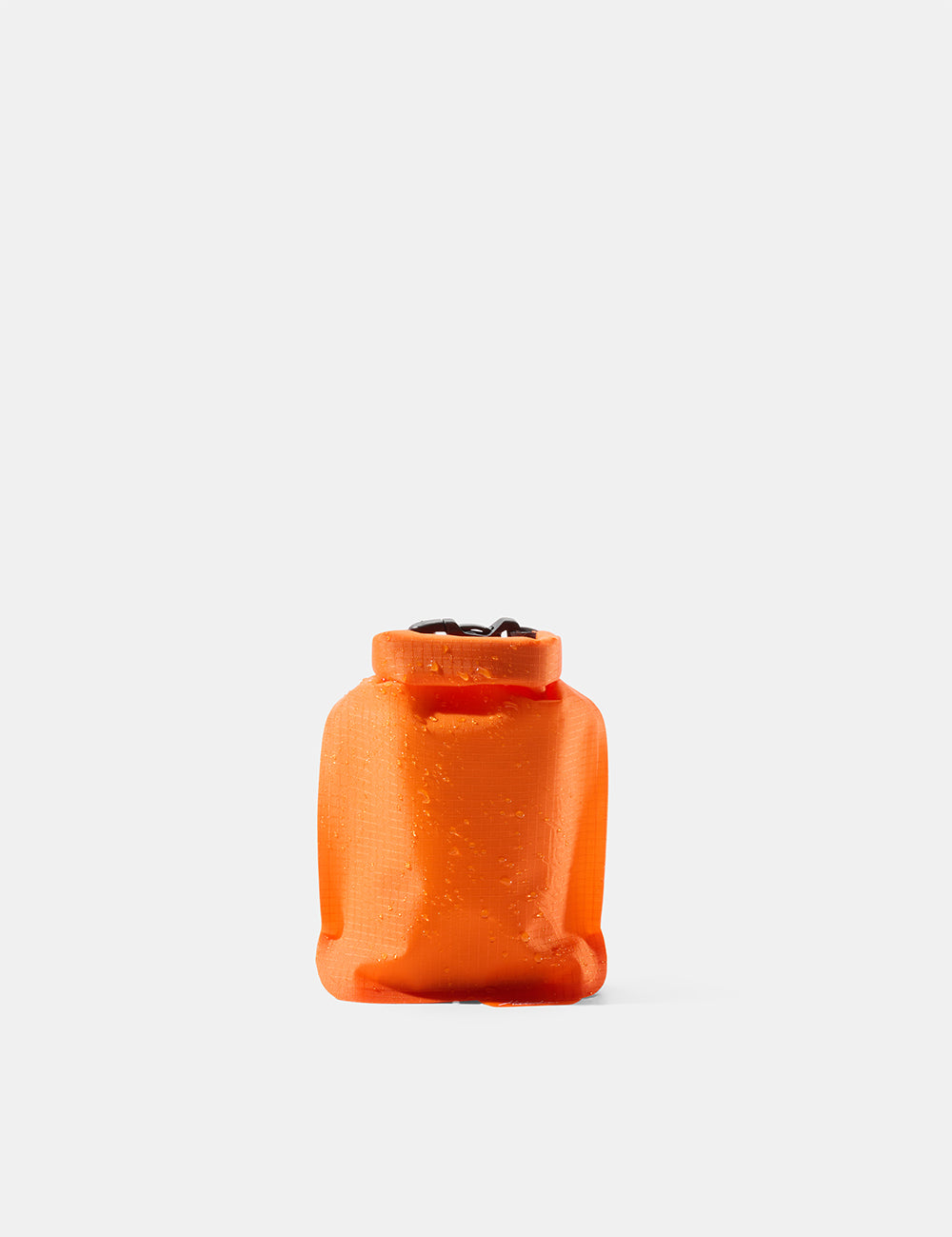 Orange soap bar case on a white background