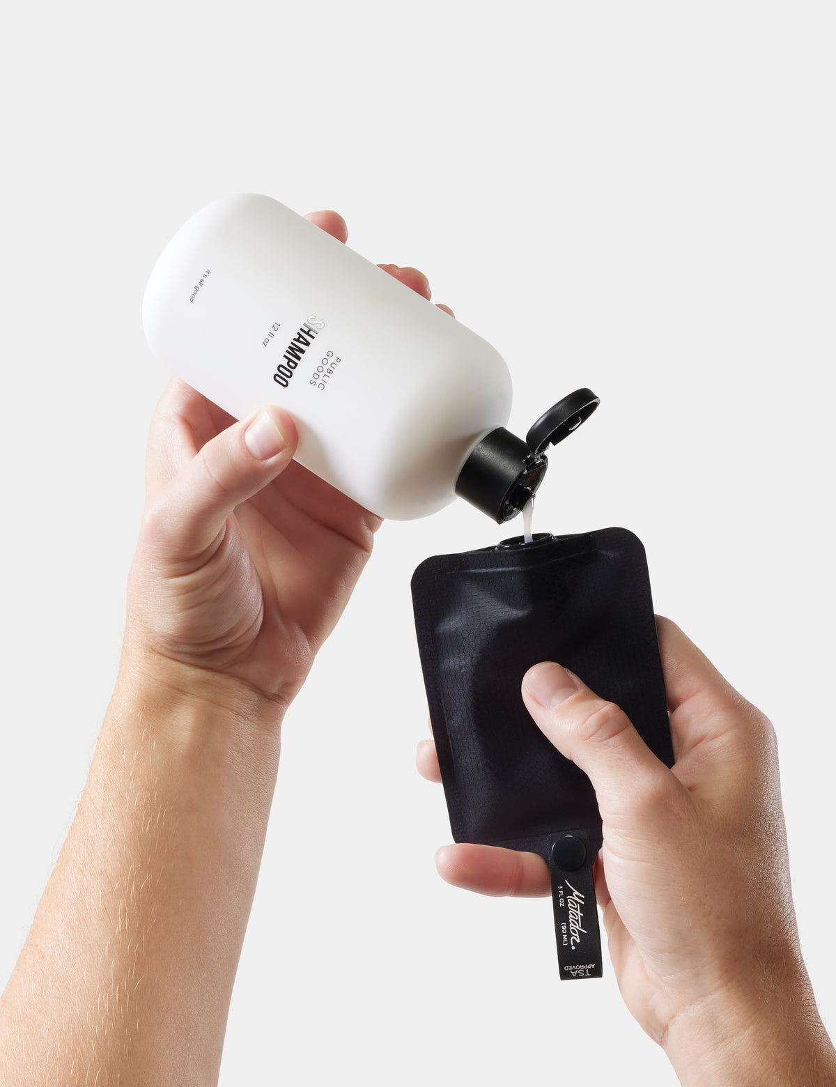 FlatPak™ Toiletry Bottles