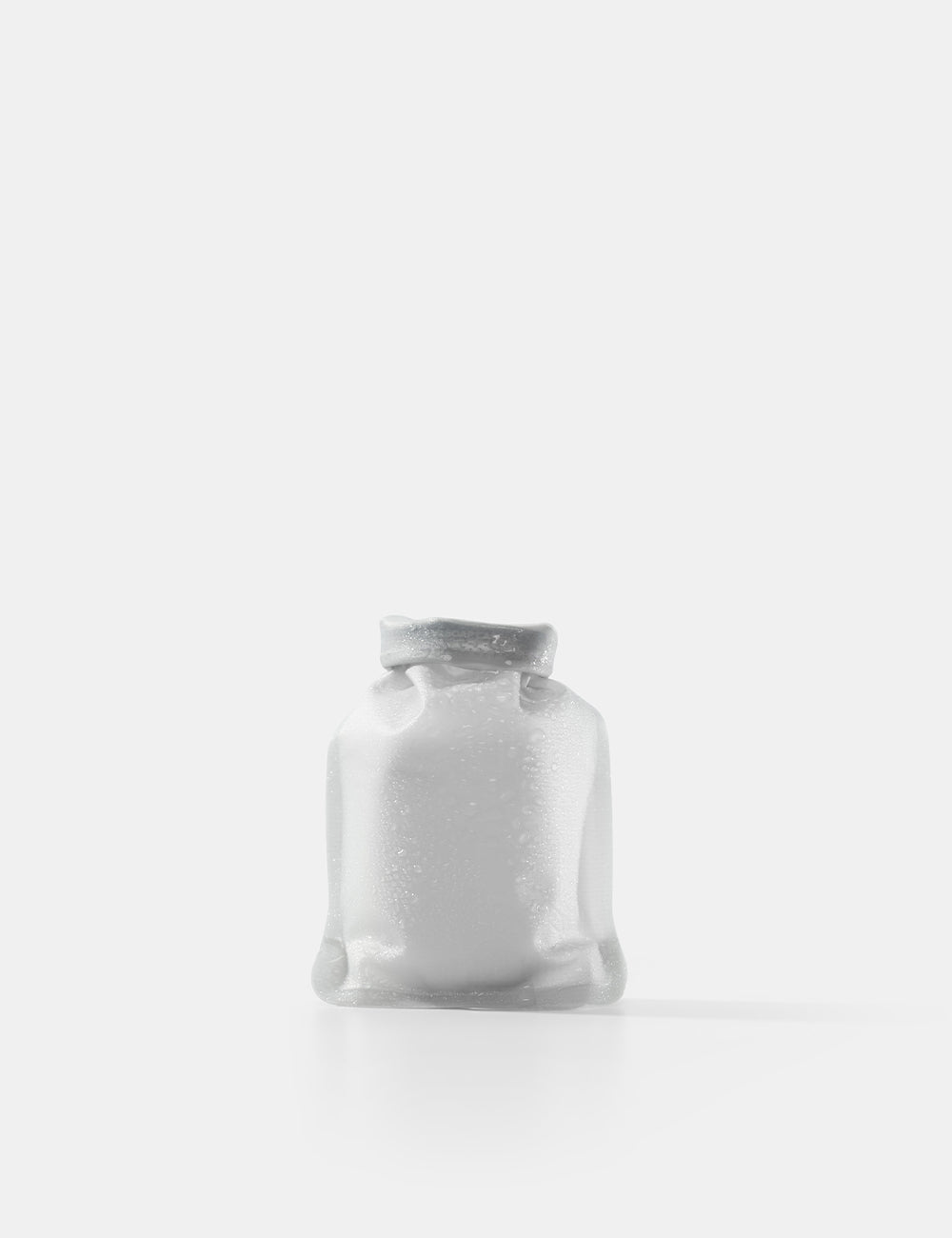 White soap bar case on a white background