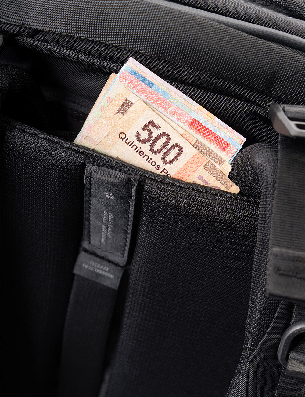money coming out of secret pocket