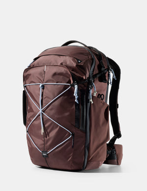Garnet bag with light blue cord