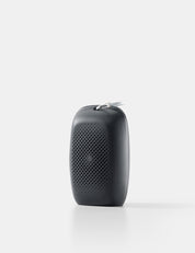 gray towel case on a white background