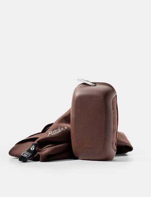 garnet silicone case and towel