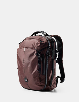 garnet backpack on a white background