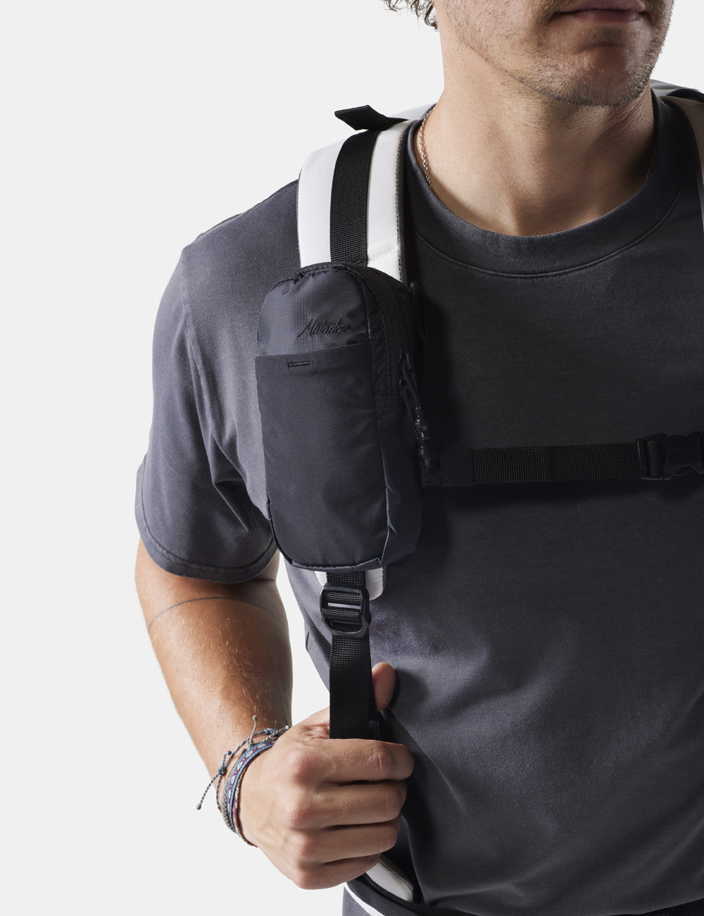 Matador☆Speed Stash ブラック2点 Speed Stash | Matador | Backpack Strap Pocket for Phone & Passport