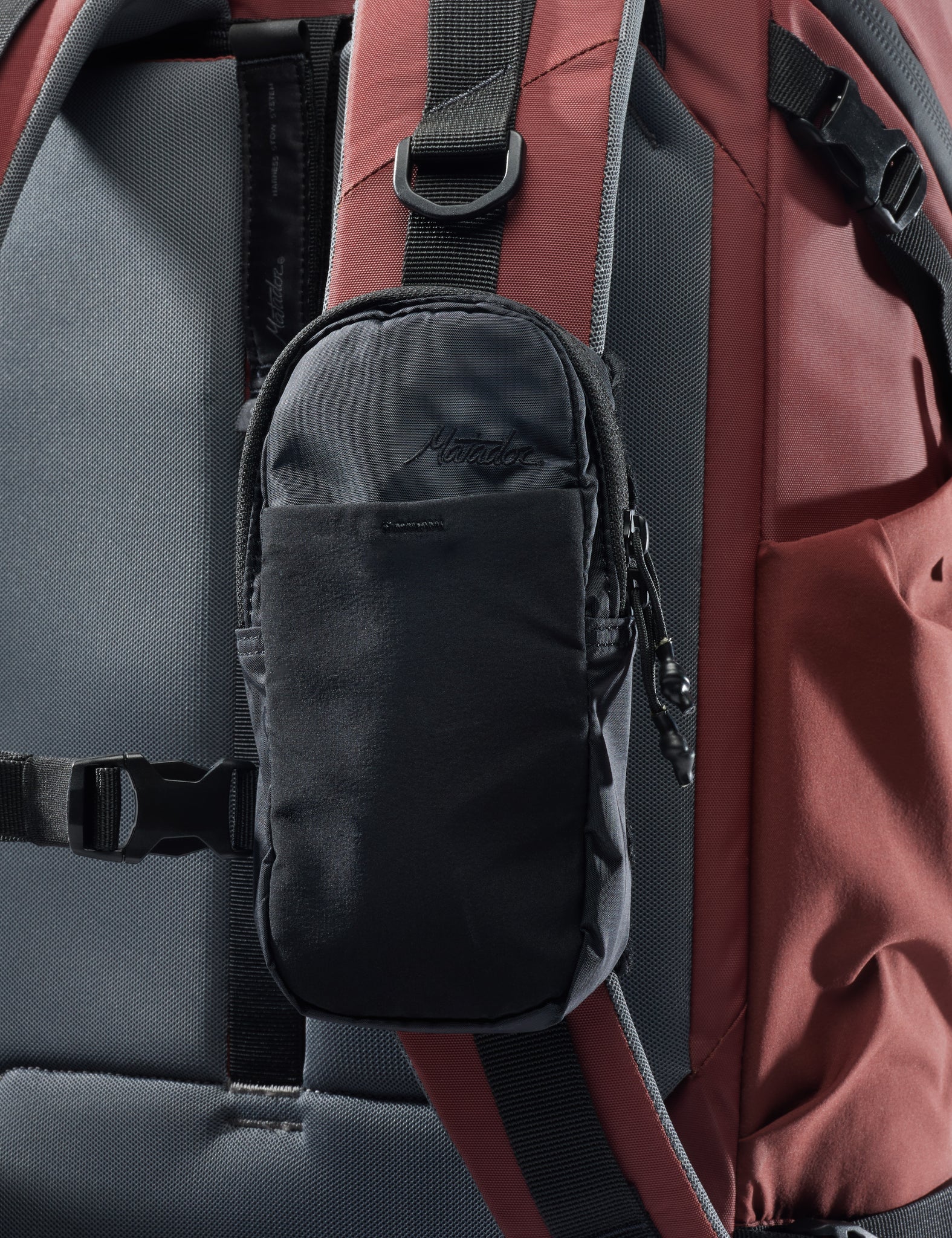 backpack travel straps Speed Stash 'Black'