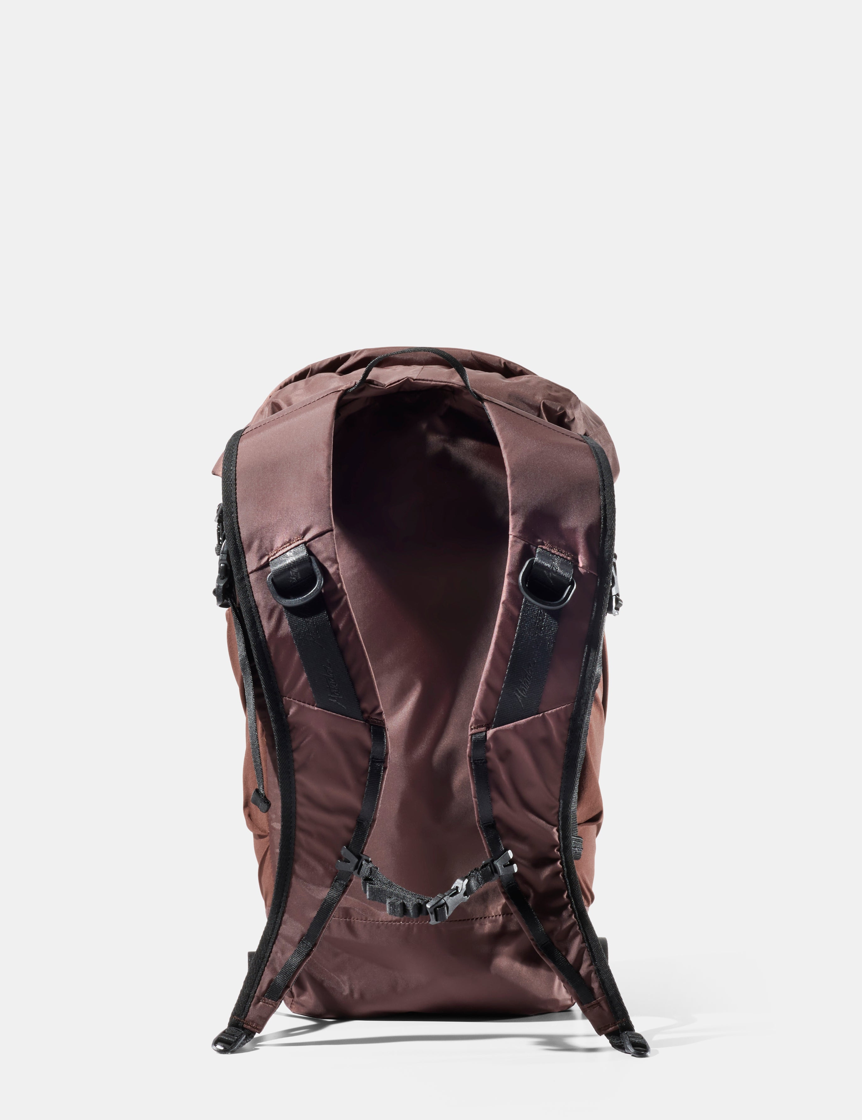garnet backpack on a white background
