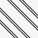 A close-up of a black and white diagonal striped pattern, likely representing a fabric or wallpaper design.