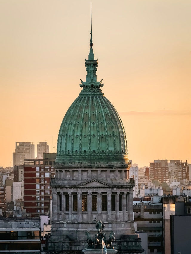 a building with a green roof