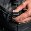 Close up view of SEG45 detachable shoulder strap hardware