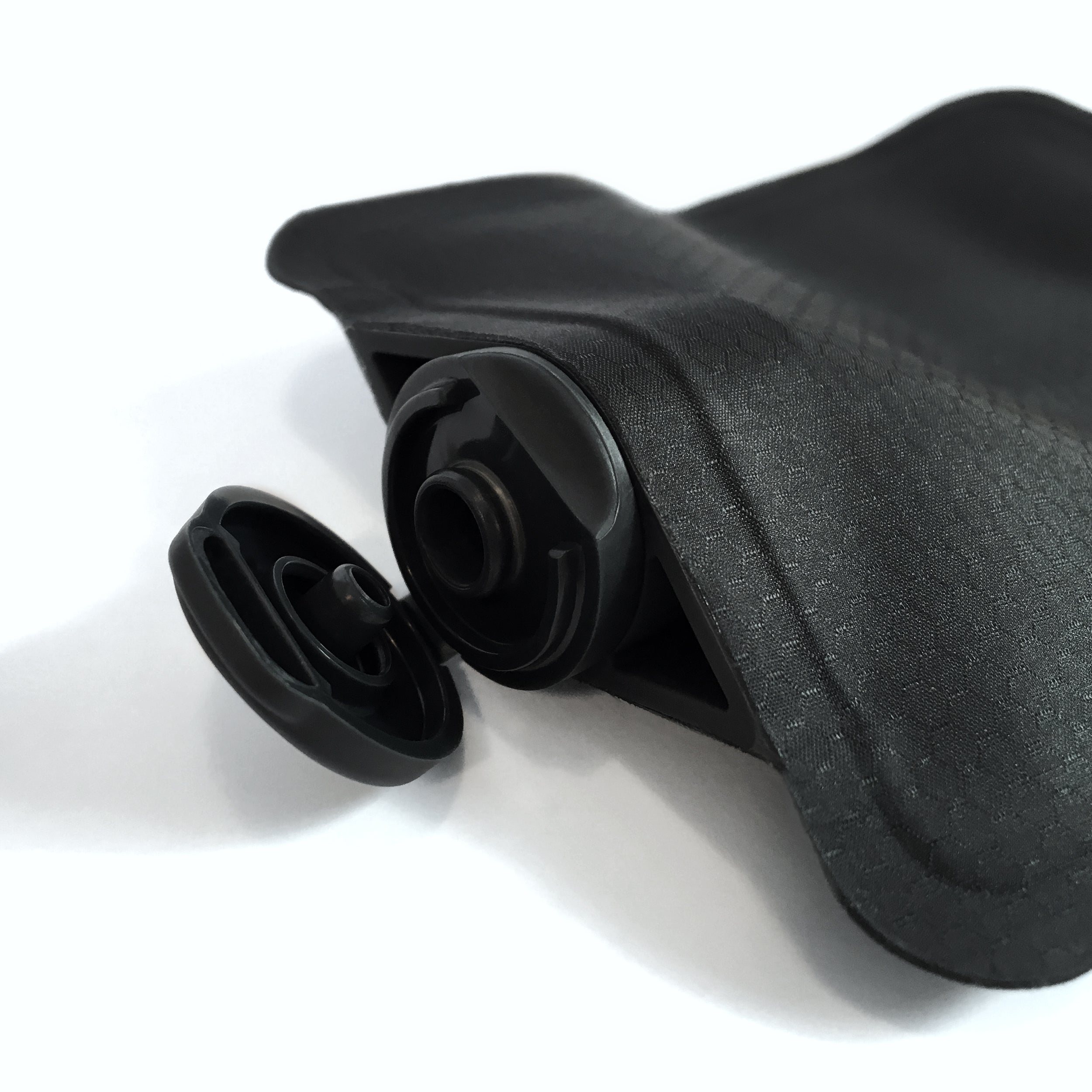 MATADOR FlatPak 3 Flaconi Da Viaggio In Cordura – 90 Ml, Leggeri, Pieghevoli, Approvati TSA, Per Gel E Liquidi, Neri